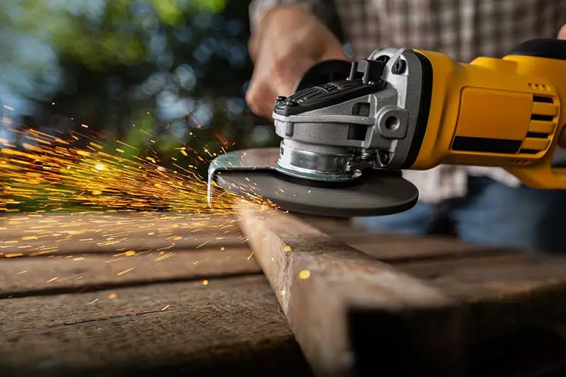 variable angle grinder